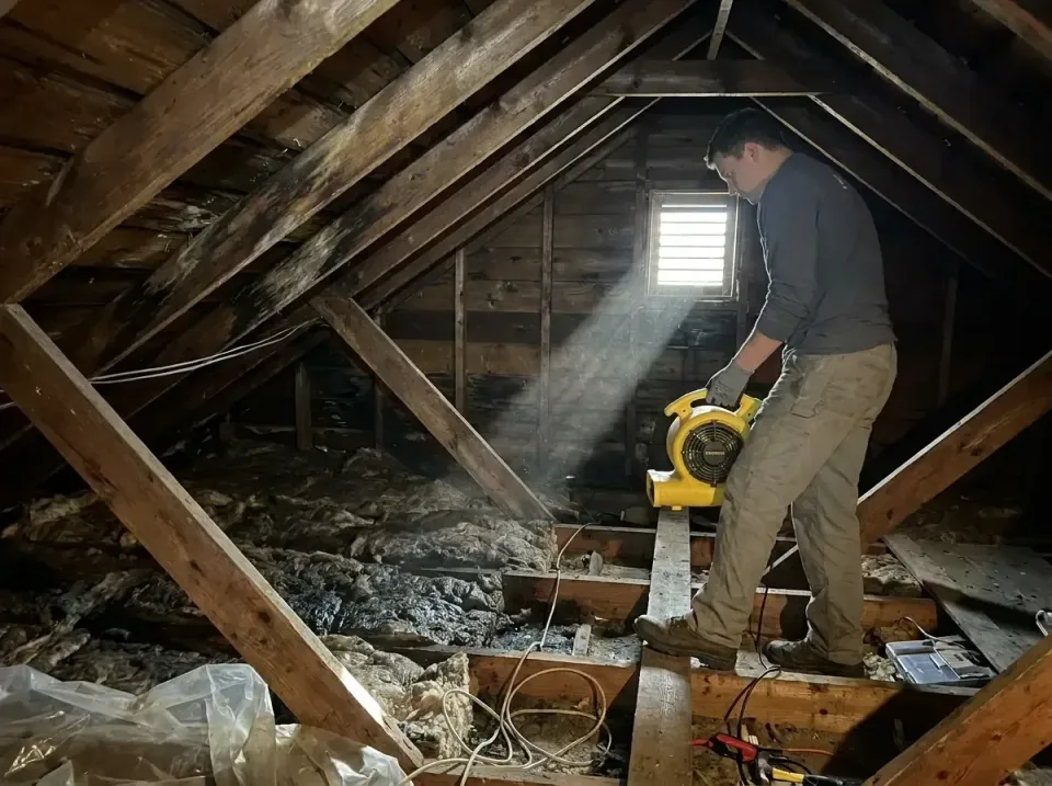 attic-water-damage-drying-proc-007 — frequently asked questions, Emergency Water Extraction & 24/7 Flood Response in Turner,…